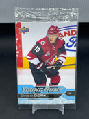 2016 UPPER DECK SERIES ONE - JUMBO - YOUNG GUNS - C. DVORAK -