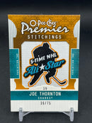 2008 UPPER DECK O-PEE-CHEE PREMIER - STITCHINGS - J. THORNTON - #PS-JT - #'D/75 - RELIC