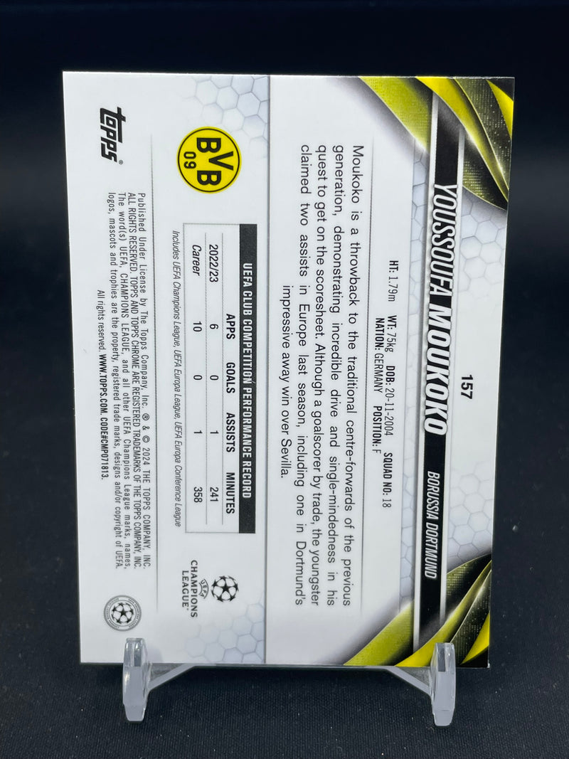 2023 TOPPS CHROME - PULSAR - Y. MOUKOKO -