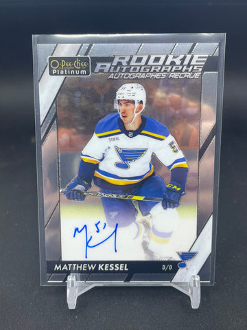2023 UPPER DECK O-PEE-CHEE PLATINUM - ROOKIE AUTOGRAPHS - M. KESSEL - #R-MA - AUTOGRAPH