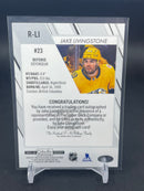 2023 UPPER DECK O-PEE-CHEE PLATINUM - ROOKIE AUTOGRAPH - J. LIVINGSTONE -