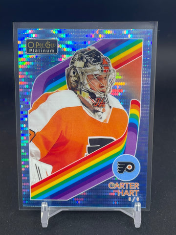 2023 UPPER DECK O-PEE-CHEE PLATINUM - BLUE PULSAR - RETRO - C. HART - #R-48 - #'D/100