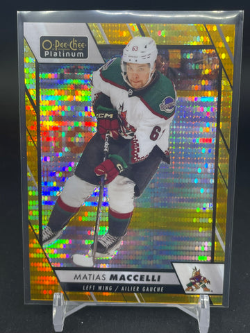 2023 UPPER DECK O-PEE-CHEE PLATINUM - SEISMIC GOLD - M. MACCELLI - #39 - #'D/50