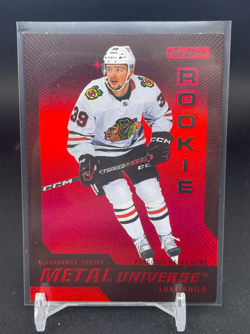 2023 UPPER DECK SKYBOX METAL UNIVERSE - RED - 2008-09 ROOKIE RETROS - L. PHILP - #R-9 - #'D/100