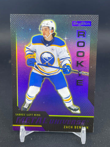 2023 UPPER DECK SKYBOX METAL UNIVERSE - PURPLE - 2008-09 ROOKIE RETROS - Z. BENSON - #R-50 - #'D/199 - RC