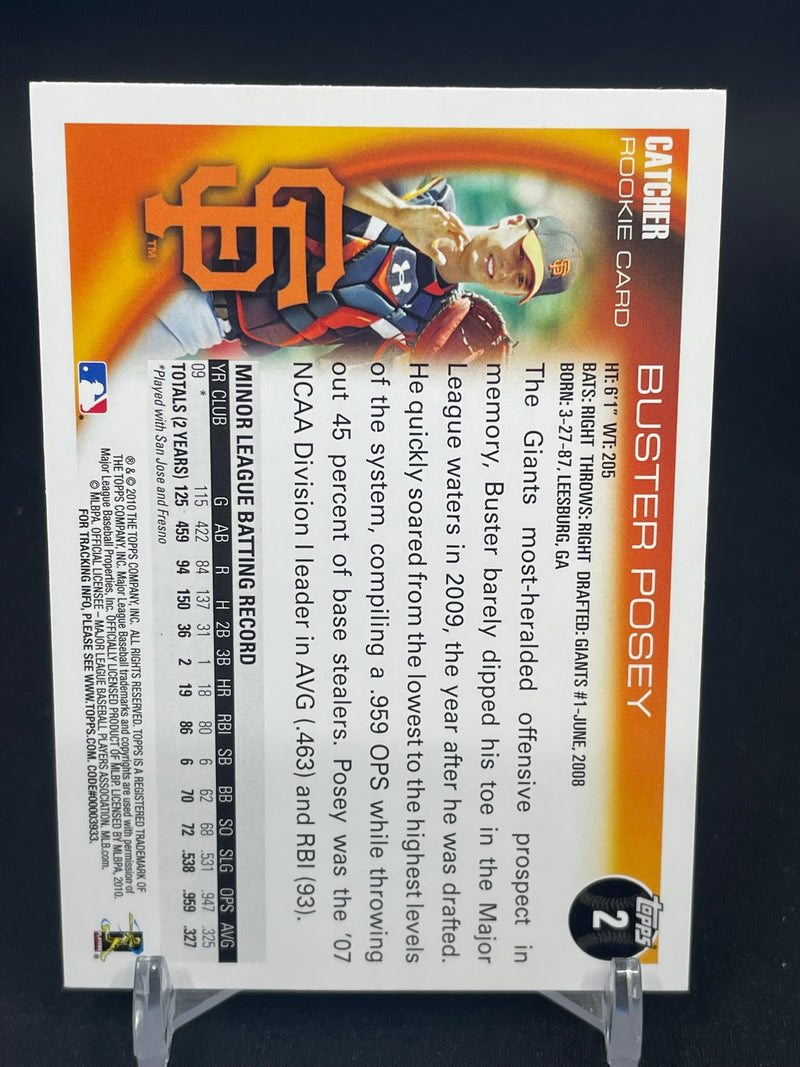 2010 TOPPS - B. POSEY -