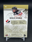 2015 UPPER DECK TEAM CANADA WOMEN - N. SPOONER - #150 - #'D/199 - RELIC - AUTOGRAPH