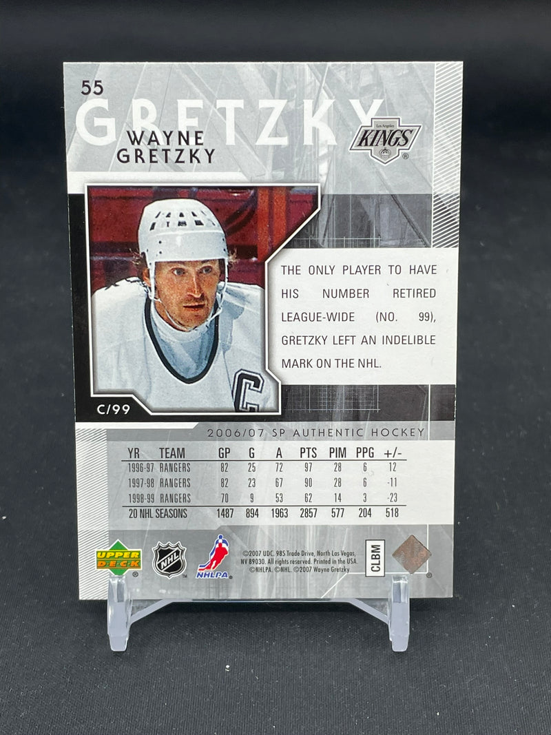 2006 UPPER DECK SP AUTHENTIC - W. GRETZKY -
