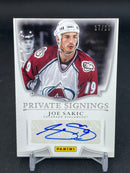 2014 PANINI PRIVATE SIGNINGS - J. SAKIC - #JS - #'D/20