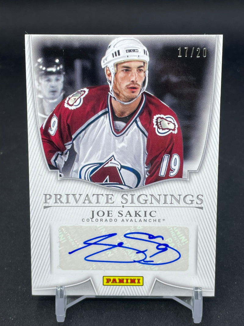 2014 PANINI PRIVATE SIGNINGS - J. SAKIC - #JS - #'D/20