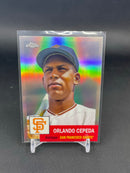 2022 TOPPS CHROME PLATINUM ANNIVERSARY - REFRACTOR - SINGLES - SELECT YOUR PLAYER