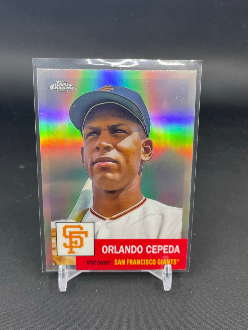 2022 TOPPS CHROME PLATINUM ANNIVERSARY - REFRACTOR - SINGLES - SELECT YOUR PLAYER