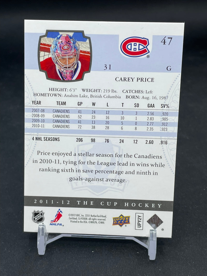 2011 UPPER DECK THE CUP - C. PRICE - #47 - #'D/249