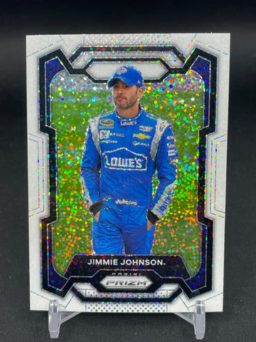 2024 PANINI PRIZM - WHITE SPARKLE - J. JOHNSON - #18