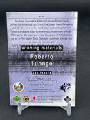 2000 UPPER DECK SPX - WINNING MATERIALS - R. LUONGO -