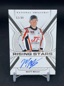 2024 PANINI NATIONAL TREASURES - RISING STARS - M. MILLS - #RS-MMS - #'D/99 - AUTOGRAPH