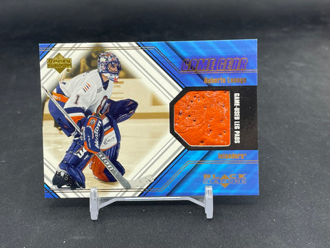 2000 UPPER DECK BLACK DIAMOND - GAME GEAR - R. LUONGO - #L-RL - RELIC