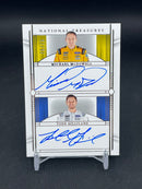 2024 PANINI NATIONAL TREASURES - M. MCDOWELL / T. GILLILAND - #DA-FRM - #'D/75 - DUAL AUTOGRAPH