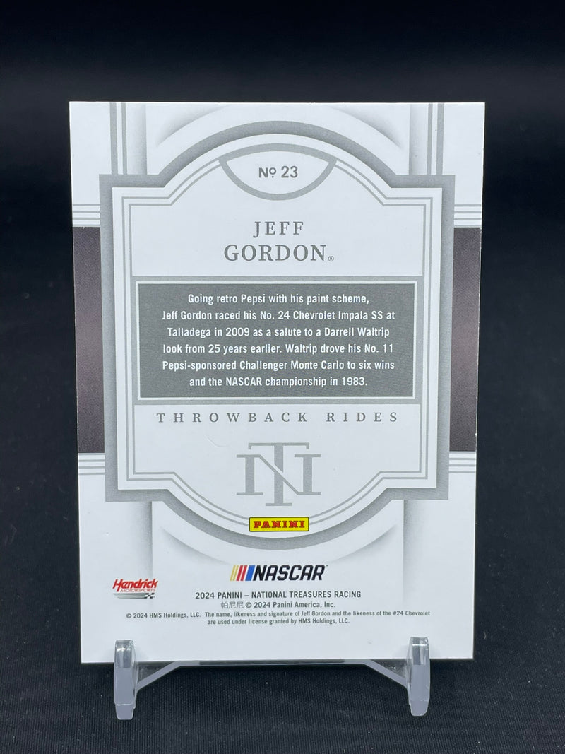 2024 PANINI NATIONAL TREASURES - THROWBACK RIDES - J. GORDON - #23 - #'D/35