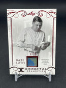 2017 LEAF IMMORTAL - RED - B. RUTH - #YS-25 - #'D/20 - RELIC