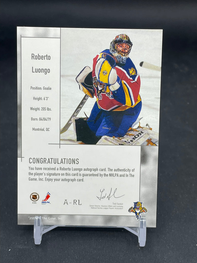 2003 IN THE GAME USED - SIGNATURE SERIES - R. LUONGO -