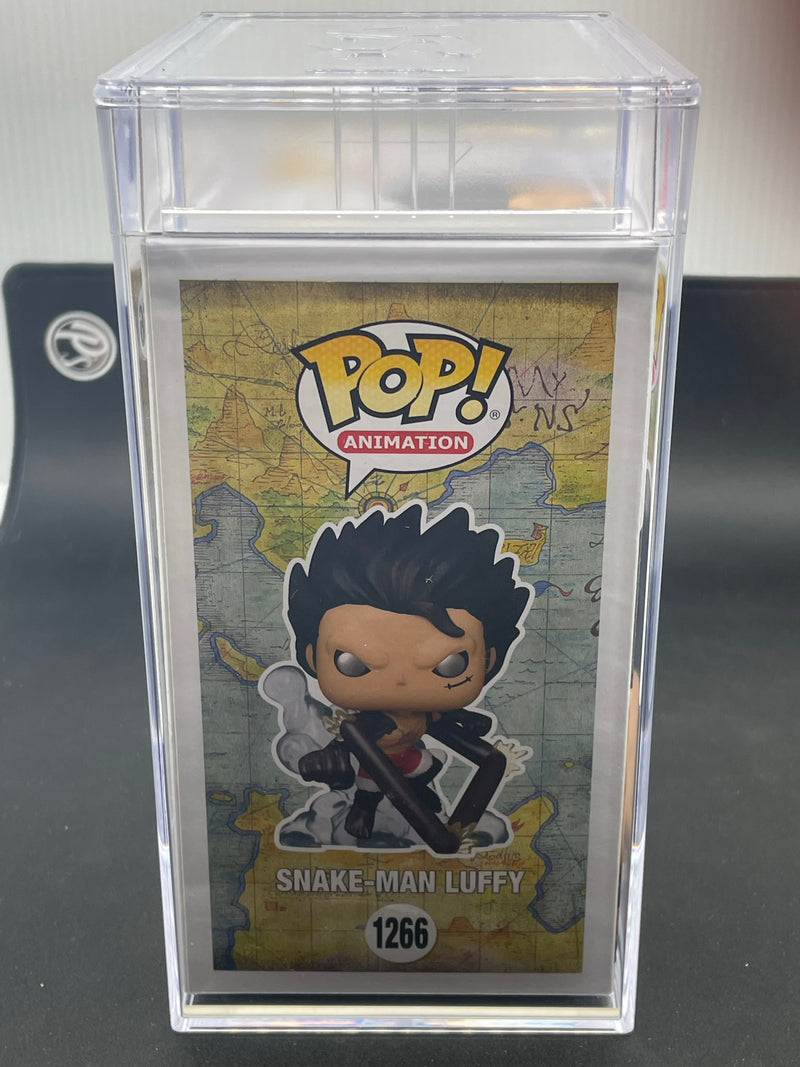 GRADED FUNKO - ANIMATION 1266 - SNAKE-MAN LUFFY - PSA 9