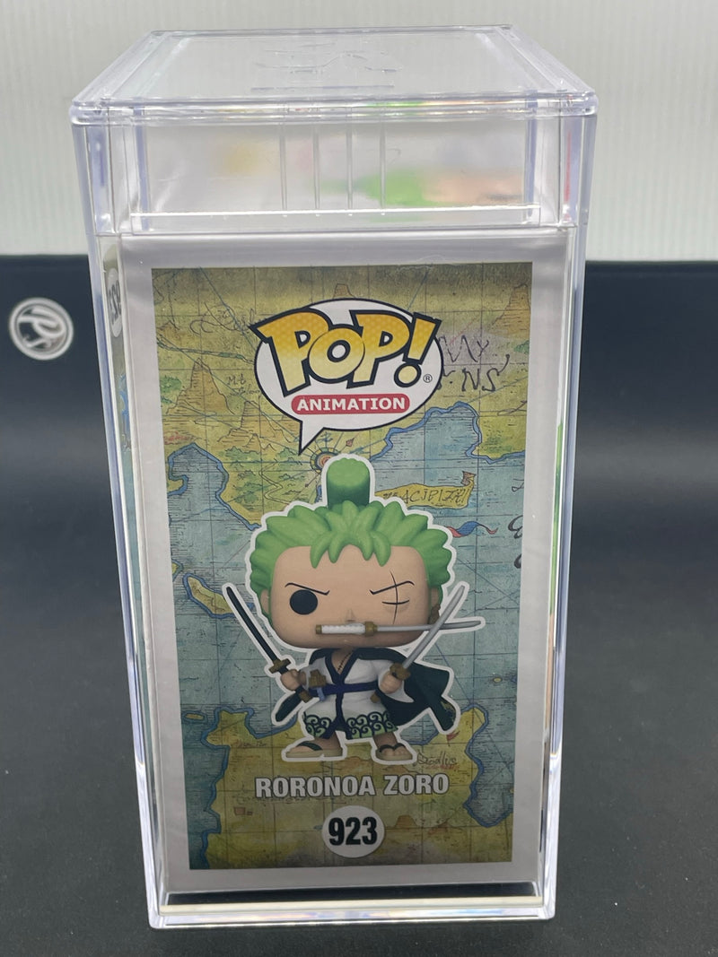 GRADED FUNKO - ANIMATION 923 - RORONOA ZORO - PSA 8.5