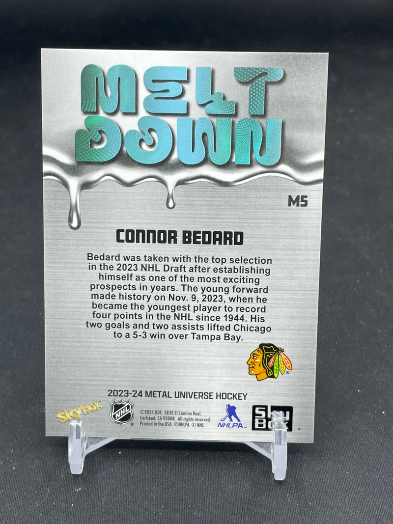 2023 UPPER DECK METAL UNIVERSE SKYBOX - MELTDOWN - C. BEDARD -