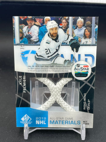 2019 UPPER DECK SP GAME USED - ALL-STAR GAME MATERIALS - K. PALMIERI - #ASNC-KP - #'D/35 - NET CORD RELIC