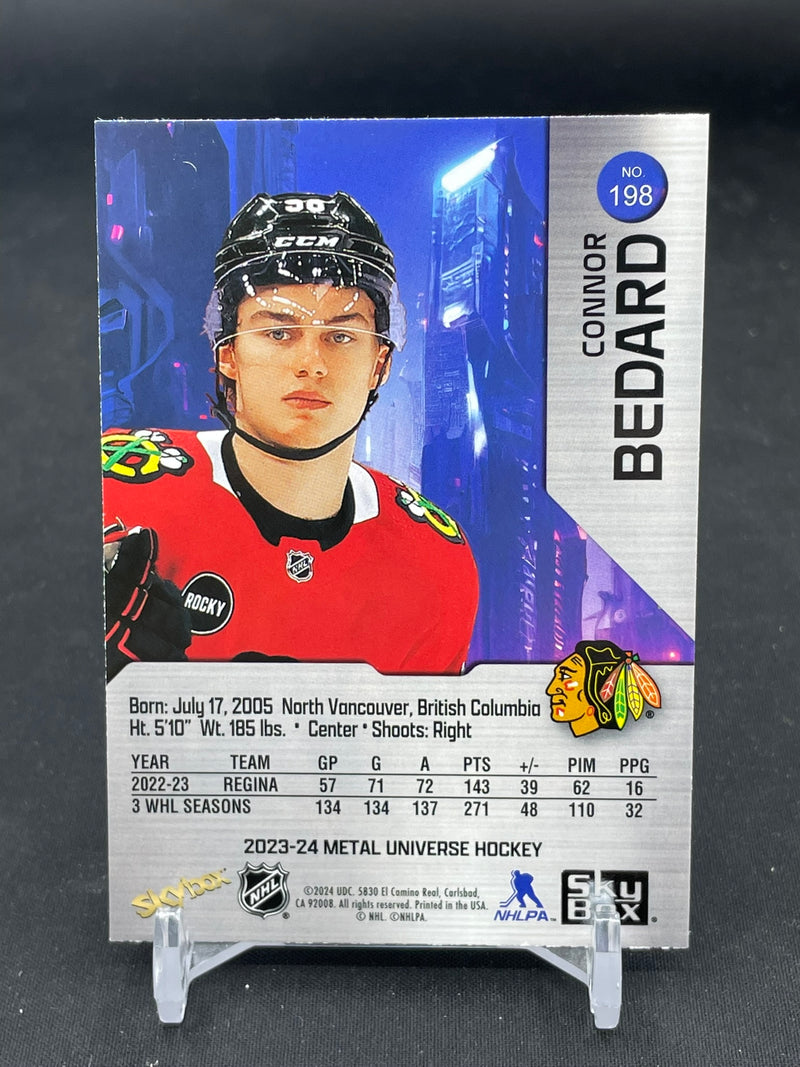 2023 UPPER DECK METAL UNIVERSE SKYBOX - C. BEDARD -