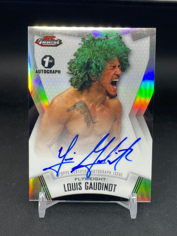 2012 TOPPS UFC FINEST - L. GAUDINOT - #A-LG - 1ST AUTOGRAPH