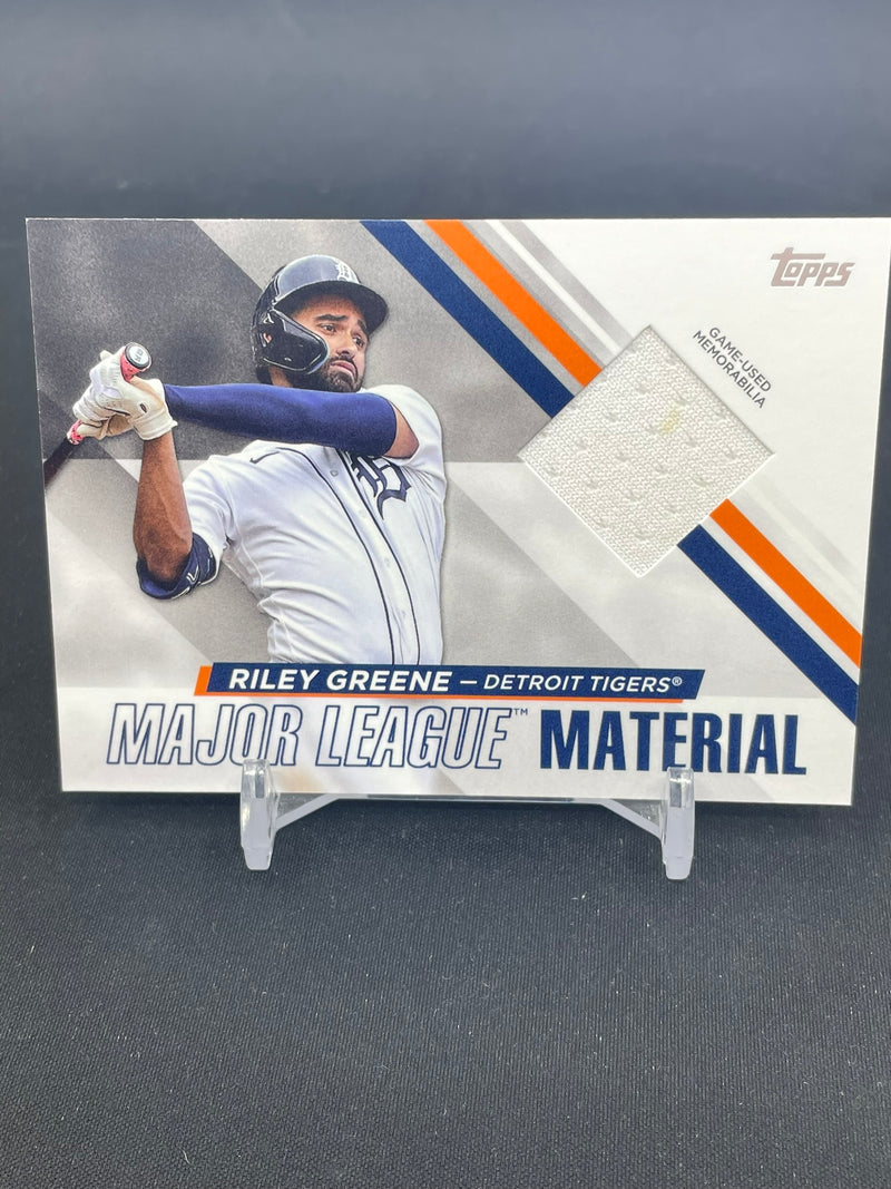 2024 TOPPS SERIES ONE - MAJOR LEAGUE MATERIAL - R. GREENE -