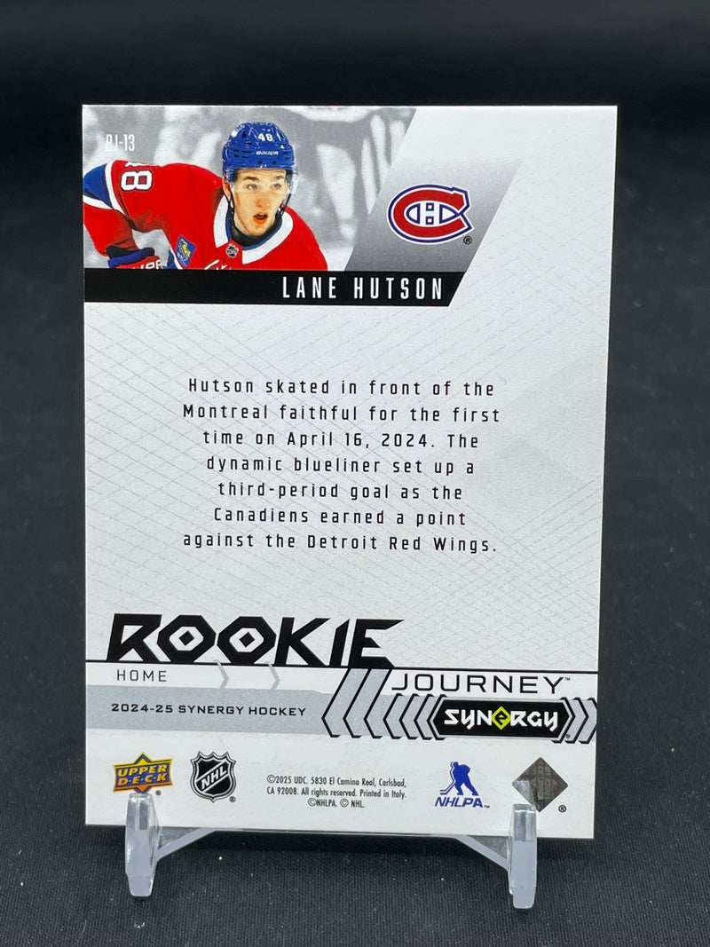 2024 UPPER DECK SYNERGY - ROOKIE JOURNEY - L. HUTSON -