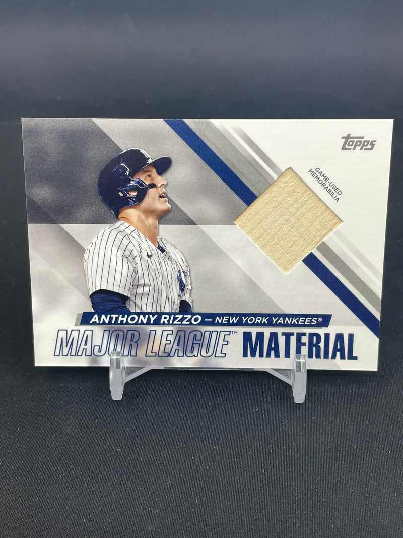2024 TOPPS SERIES ONE - MAJOR LEAGUE MATERIAL - A. RIZZO -