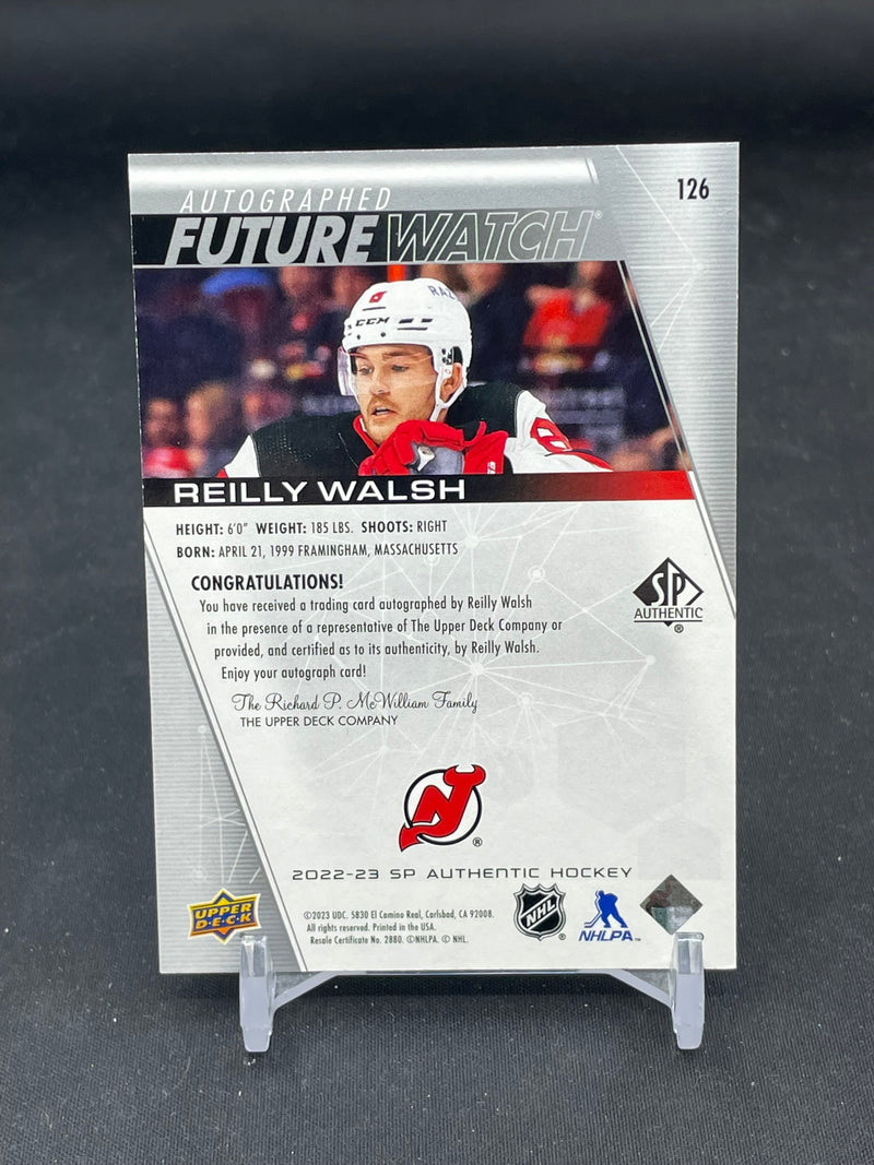 2022 UPPER DECK SP AUTHENTIC - FUTURE WATCH AUTO - R. WALSH - #126 - #'D/999 - AUTOGRAPH - RC