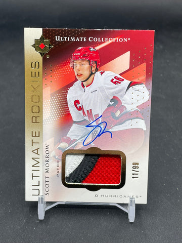 2024 UPPER DECK ULTIMATE - ULTIMATE ROOKIES - S. MORROW - #148 - #'D/99 - RELIC - AUTOGRAPH - RC