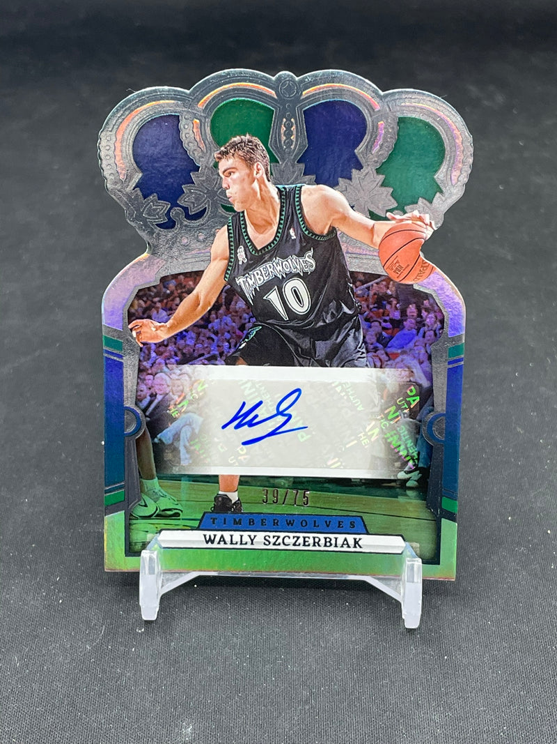 2023 PANINI CROWN ROYALE - DIE-CUT - W. SZCZERBIAK - #CA-SZC - #'D/75 - AUTOGRAPH