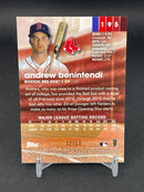 2020 TOPPS CHROME STADIUM CLUB - GOLD REFRACTOR - A. BENINTENDI - #195 - #'D/50