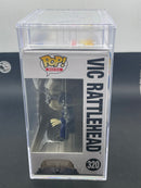 GRADED FUNKO - ROCKS 320 - VIC RATTLEHEAD - PSA 9