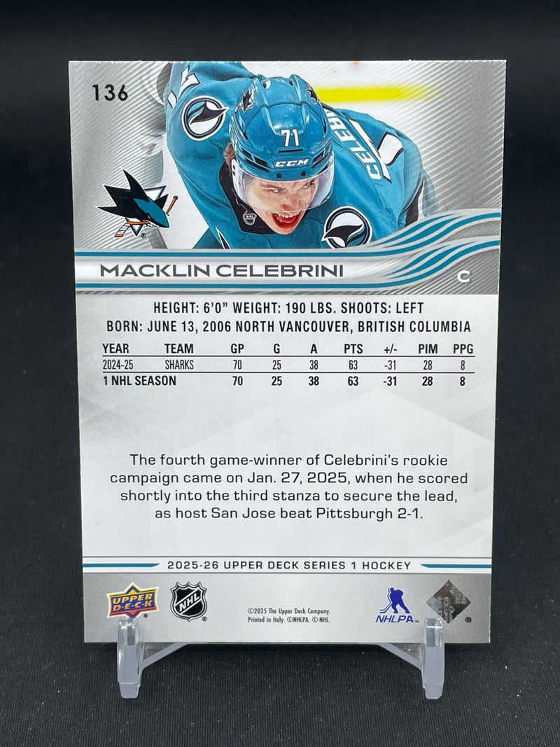 2025 UPPER DECK SERIES ONE - M. CELEBRINI -