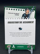 2025 UPPER DECK EXTENDED SERIES - UNDERSTOOD THE ASSIGNMENT - M. CELEBRINI -