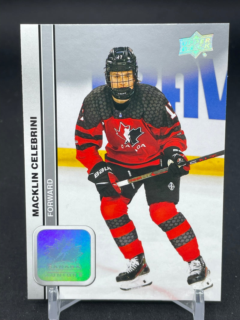 2023 UPPER DECK TEAM CANADA JUNIORS - M. CELEBRINI -