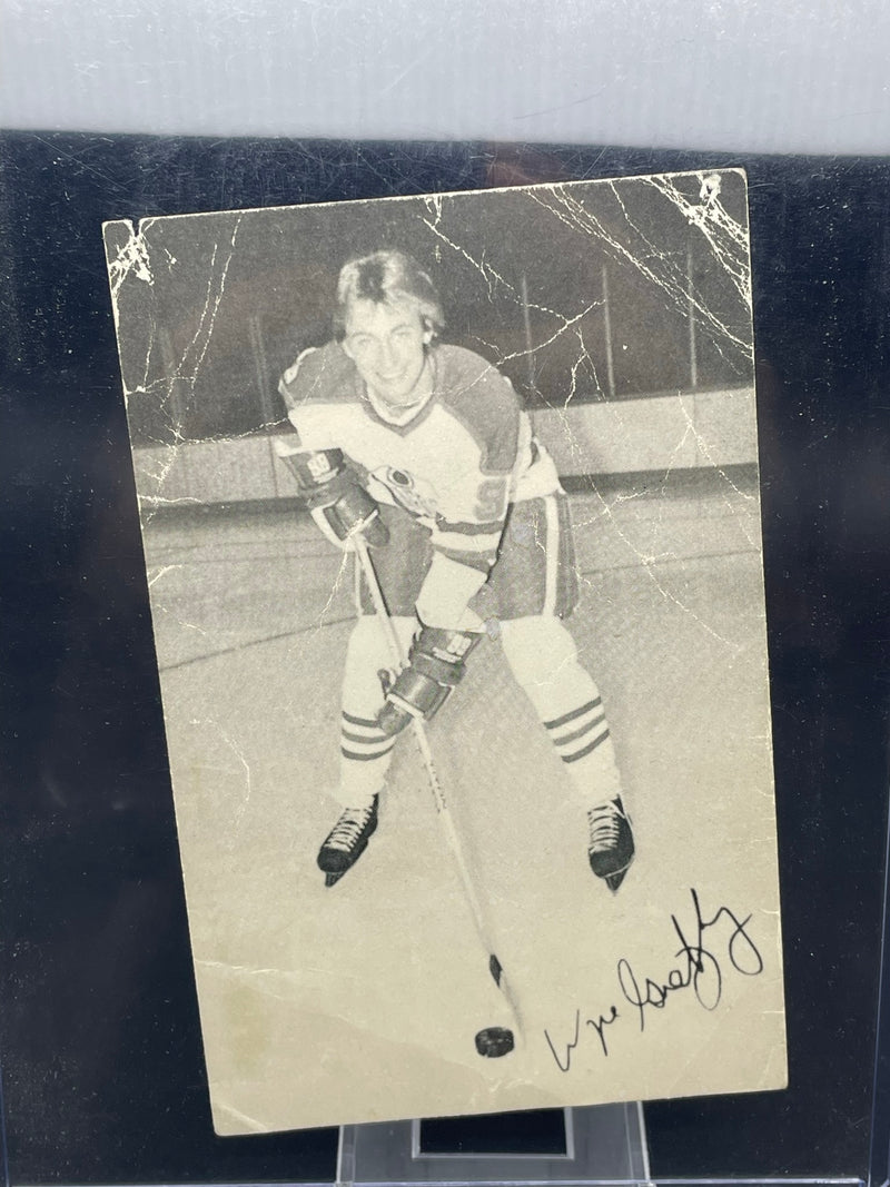 1979 MULTIPLE SCLEROSIS MYSTERY SLEUTH - W. GRETZKY - JUMBO CARD