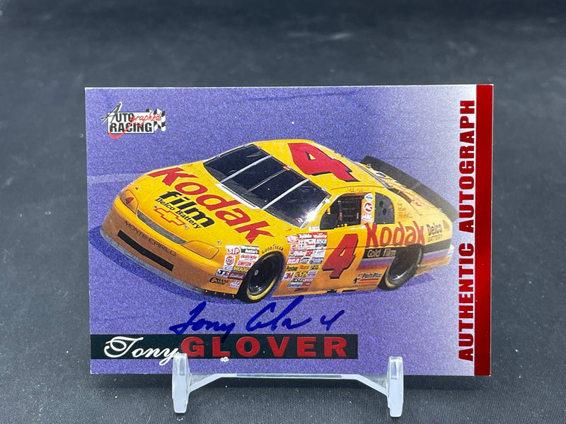 1996 THE SOCRE BOARD - T. GLOVER - AUTOGRAPH