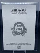 1981 O-PEE-CHEE - JUMBO CARD - SELECT YOUR PLAYER