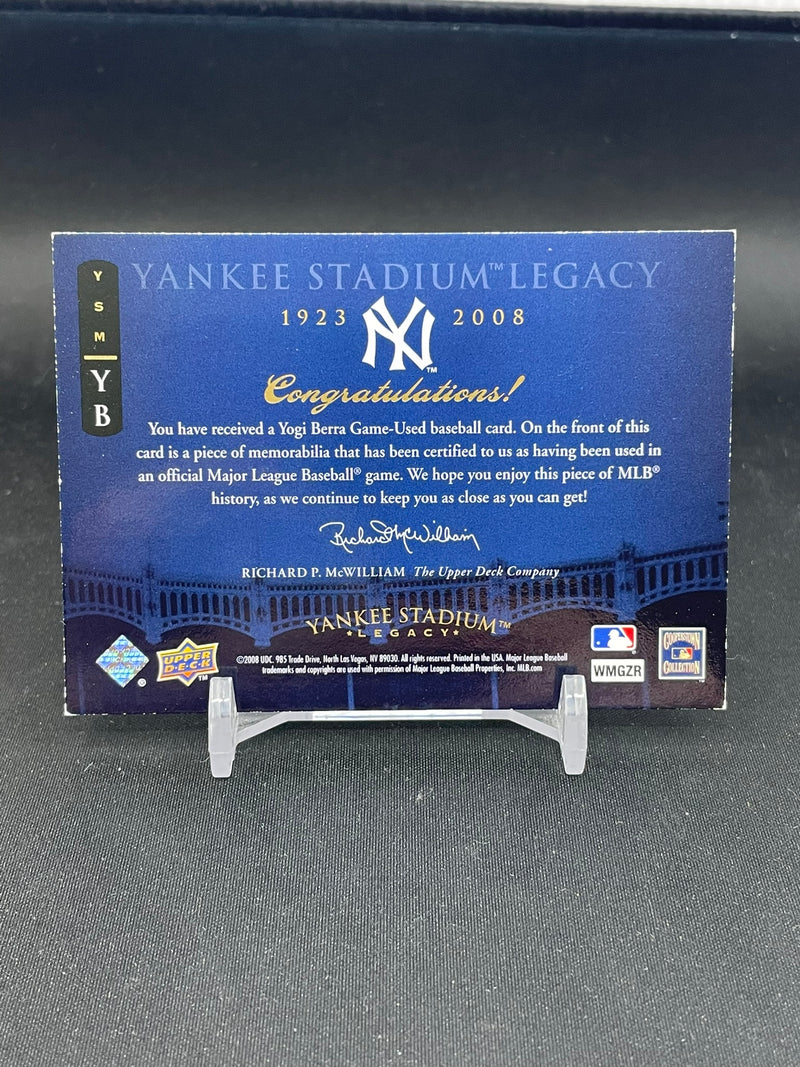 2008 UPPER DECK - YANKEE STADIUM LEGACY - Y. BERRA -