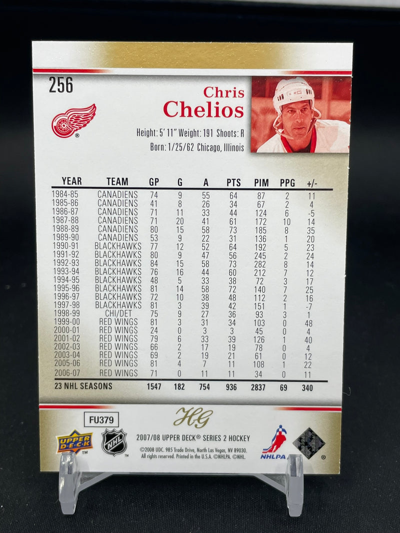 2007 UPPER DECK SERIES TWO - HIGH GLOSS - C. CHELIOS - #256 - #'D/10