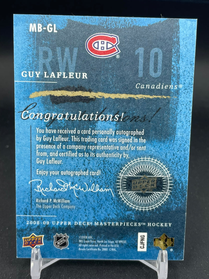 2008 UPPER DECK MASTERPIECES - BRUSHSTROKES - G. LAFLEUR -