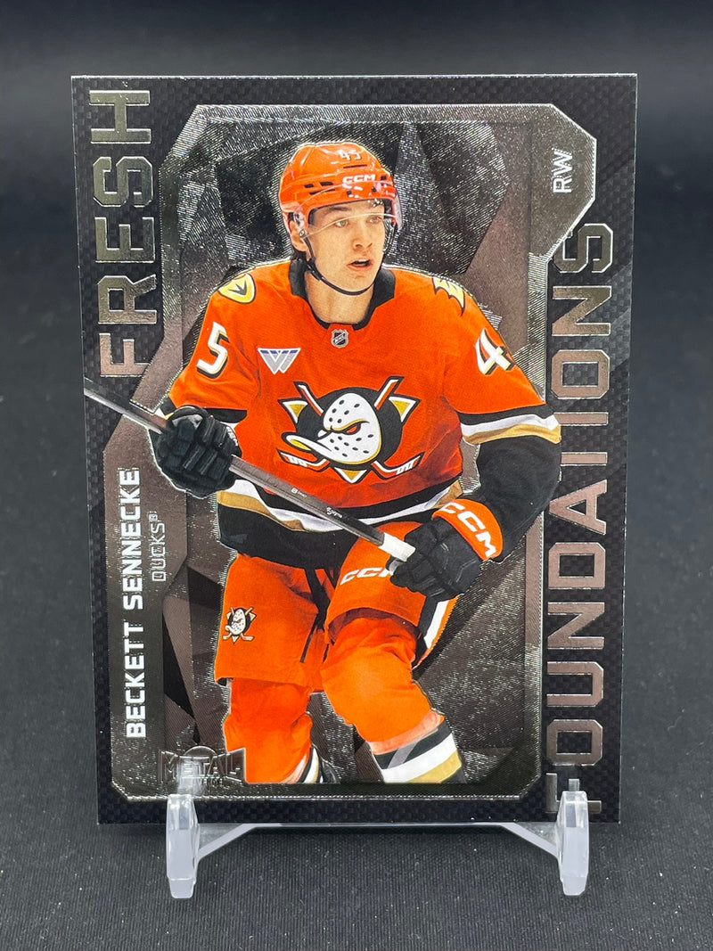 2025 UPPER DECK METAL UNIVERSE SKYBOX - FRESH FOUNDATIONS - B. SENNECKE -