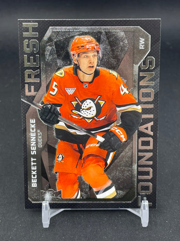 2025 UPPER DECK METAL UNIVERSE SKYBOX - FRESH FOUNDATIONS - B. SENNECKE - #FF21 - RC